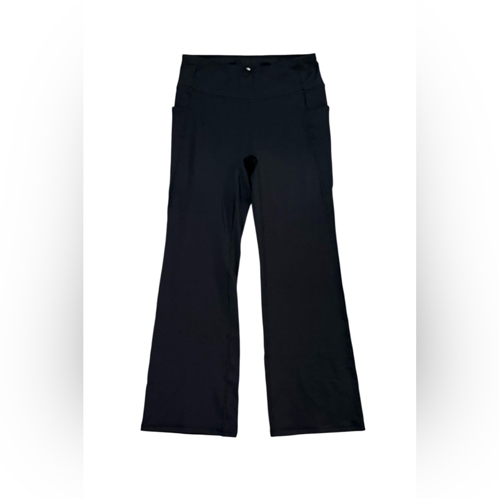 Ewedoos Black Bootcut Flare Yoga Pants With Pockets Size XL